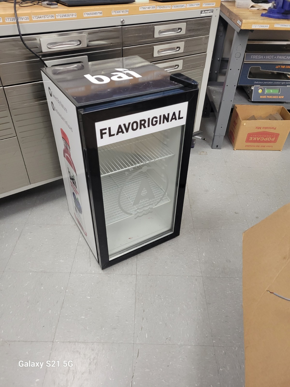 Mini Fridge BAI WATER PROMO REFRIGERATOR 18 X18 X 31 MAN CAVE ESSENTIAL