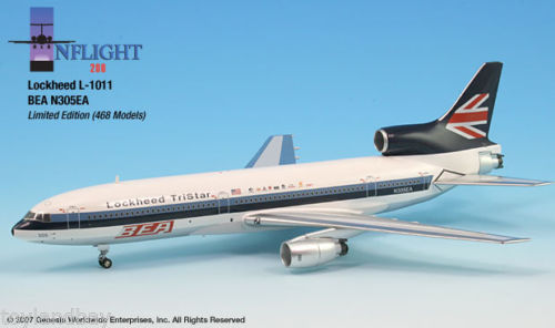 Inflight IF011001 Eastern BEA Lockheed L-1011-1 N305EA Diecast 1/200 Jet Model