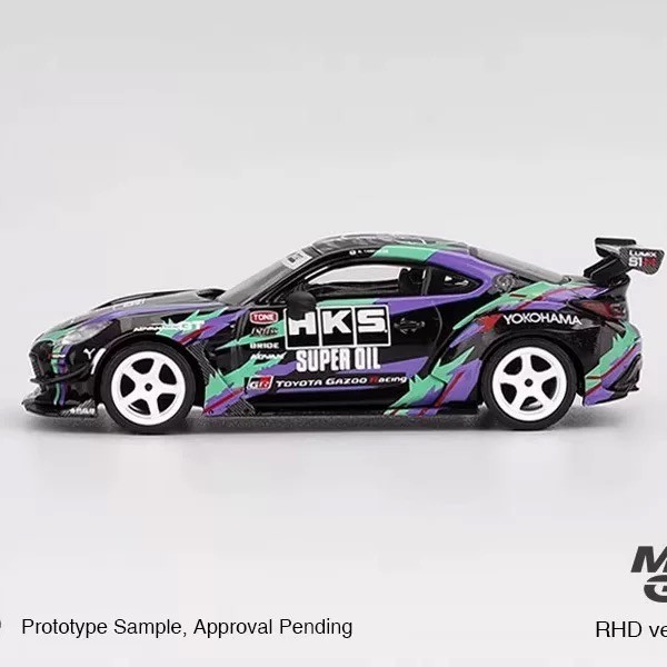 HKS Tuned: 1:64 GR86 Type R Alloy Diecast Model | Detailed Replica
