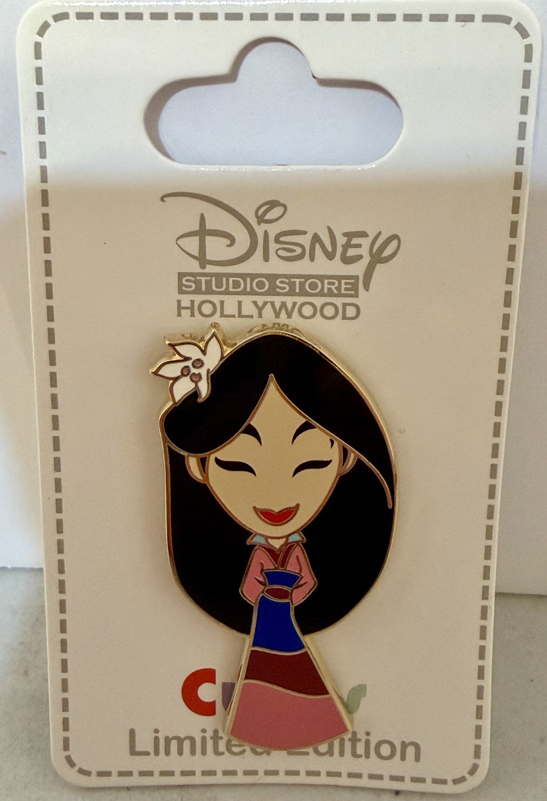 Mulan Cuties Pin - Disney DSF DSSH Mulan Princess Cuties LE 300