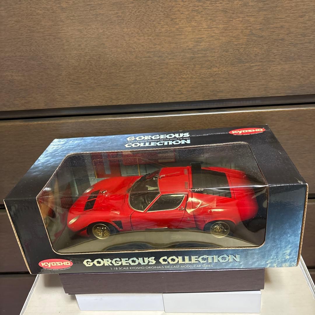 Kyosho Lamborghini Jota SVR 1/18 Scale Diecast Mini Car Unused Unopened