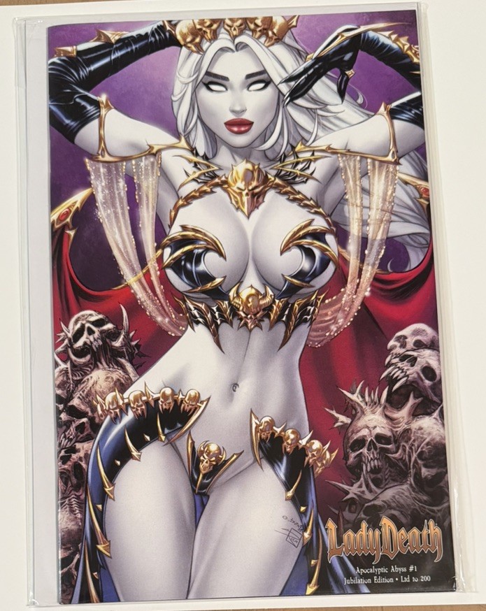LADY DEATH APOCALYPTIC ABYSS #1 JUBILATION EDITION ~ SDCC 2025 LTD 200 NM
