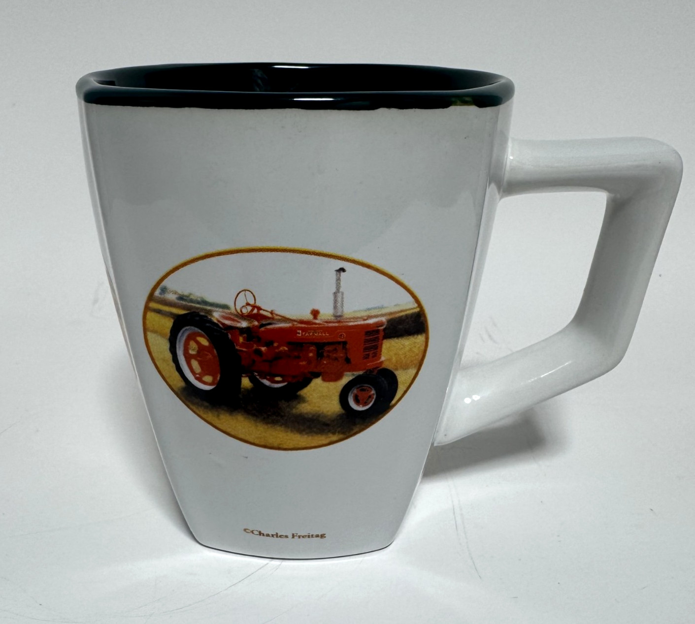 Farmall IH Tractor Coffee Mug Charles Freitag McCormick International Harvester