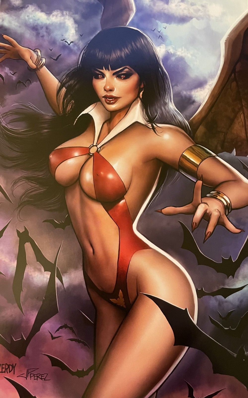 Vampirella #20 Nathan Szerdy Variant Cover Dynamite Entertainment LTD 500