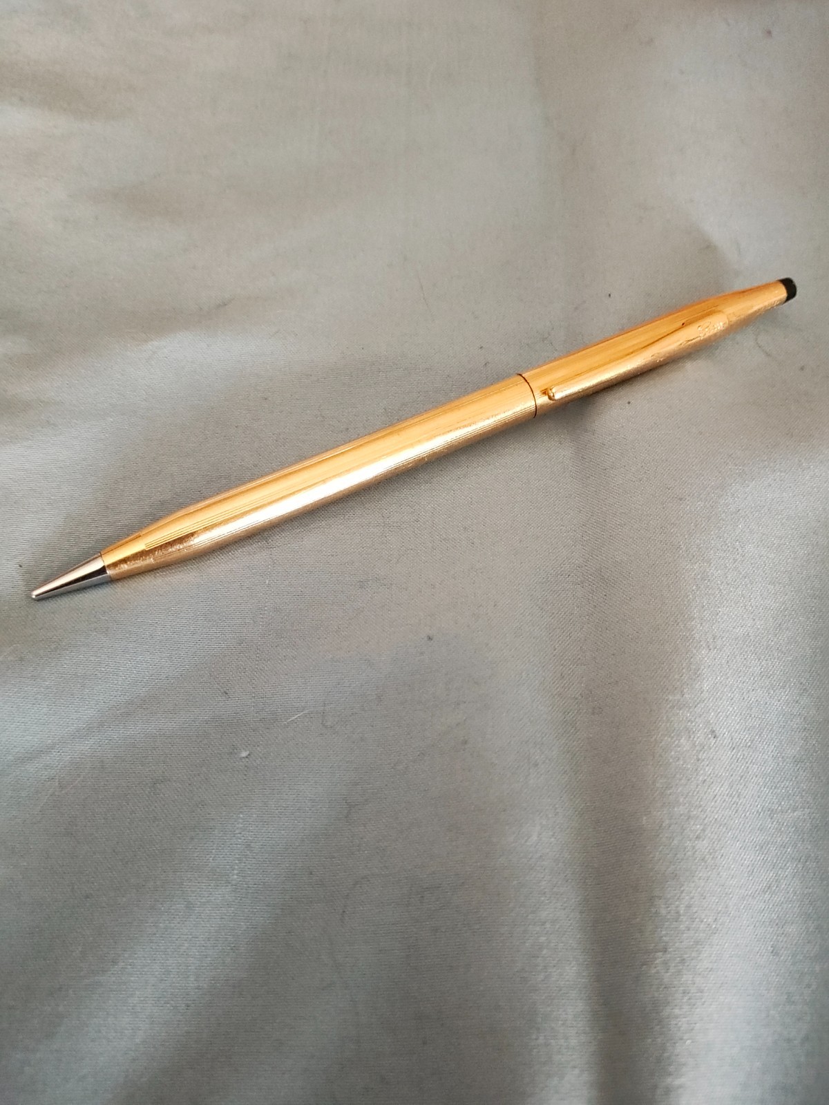 Vintage Gold Cross Mechanical Pencil 1/20 14K Gold Filled