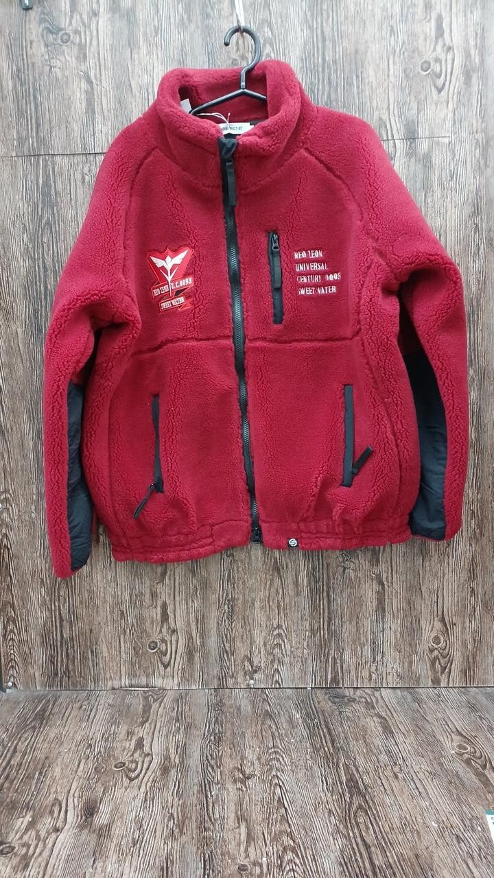 STRICT-G Mobile Suit Gundam Char's Counterattack Boa Fleece Jacket Size L