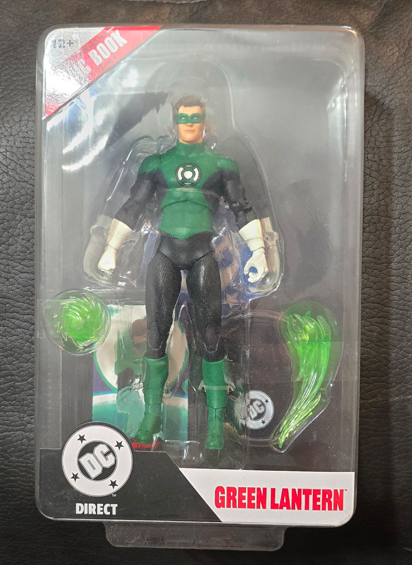 McFarlane DC Multiverse Direct Green Lantern Hal Jordan Page Puncher