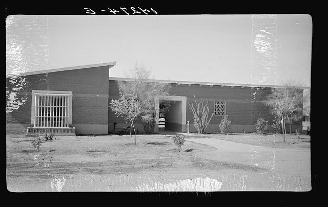 Photo:Casa Grande Valley Farms Arizona 1940s FSA Adobe Community Building