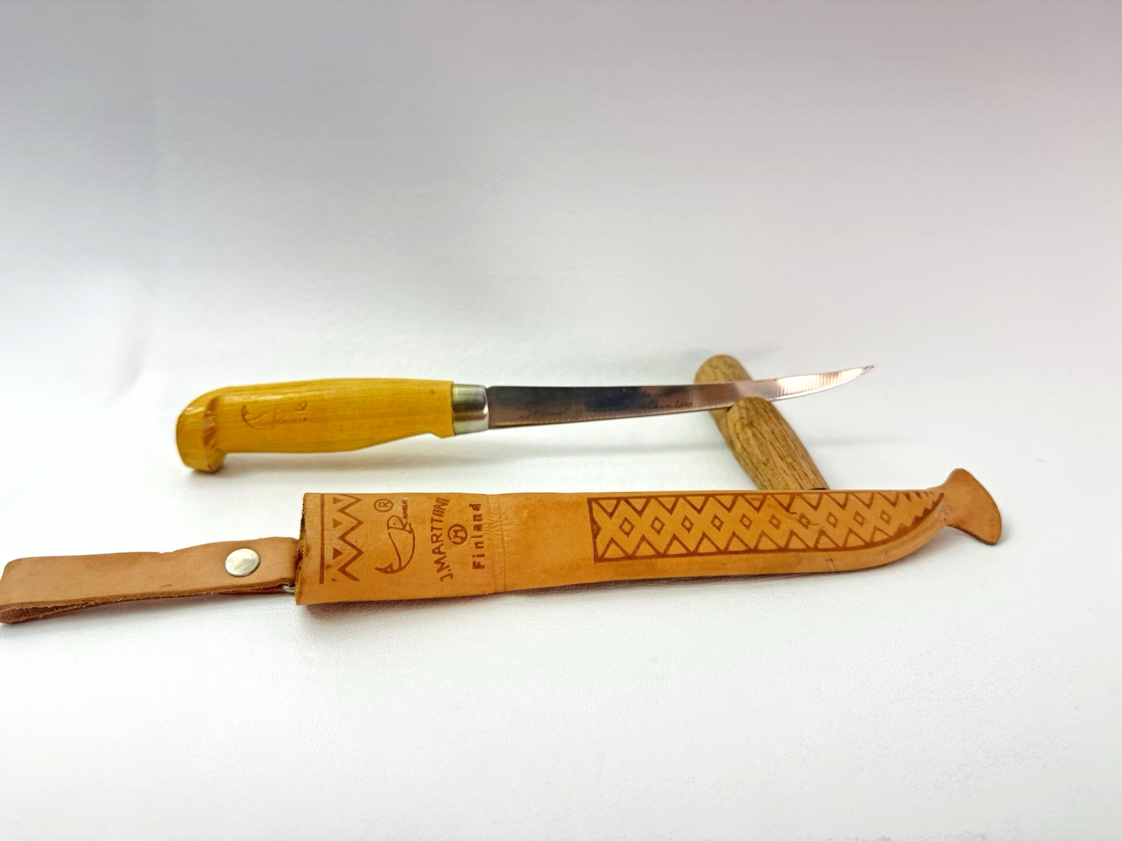 MINT/UNISSUED Vintage 1960s J. Marttiini Finland “Hand Ground” Collector’s Piece