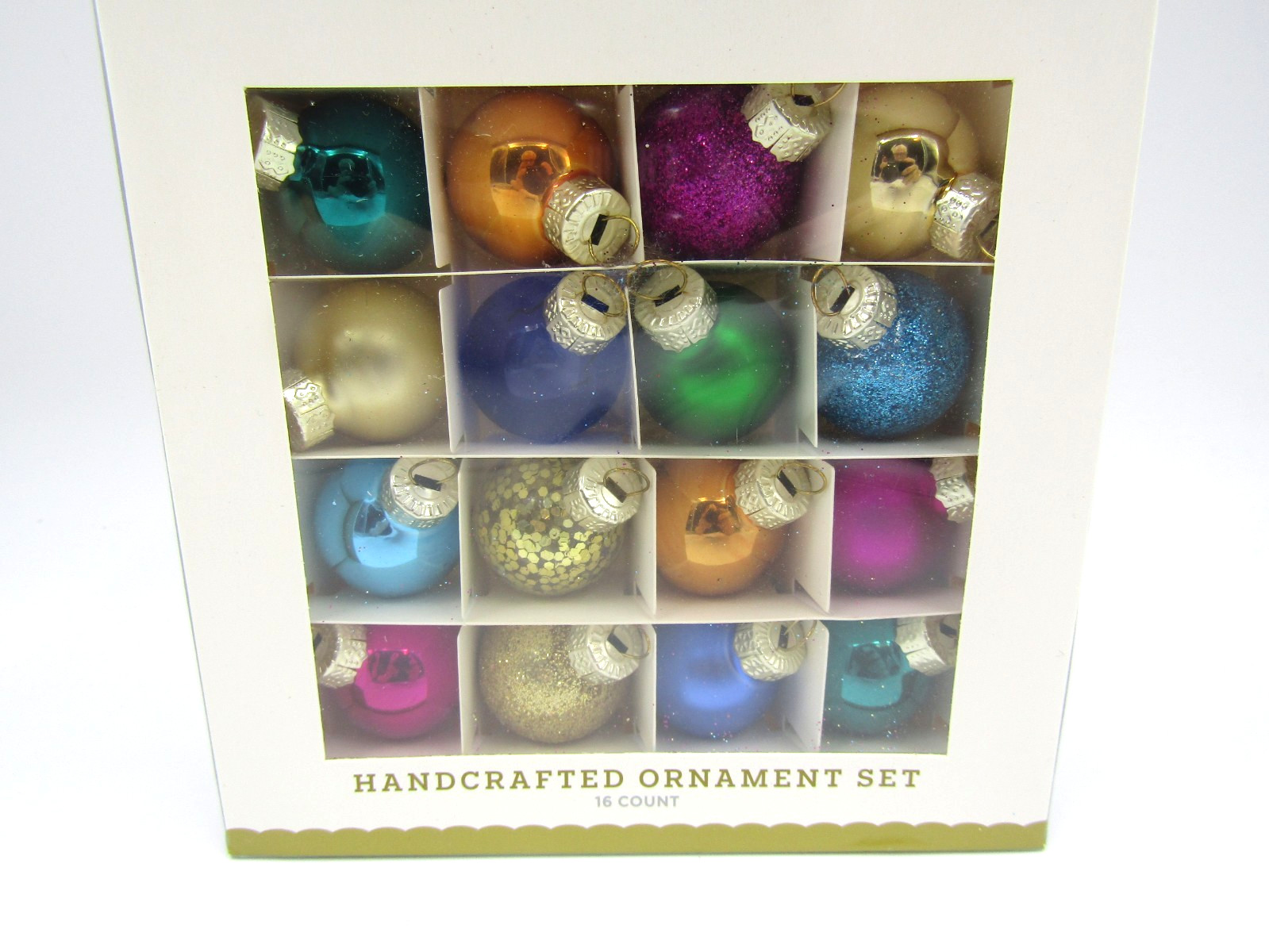 Target Wondershop Handcrafted Miniature Christmas Ornament Set 16 Multi color