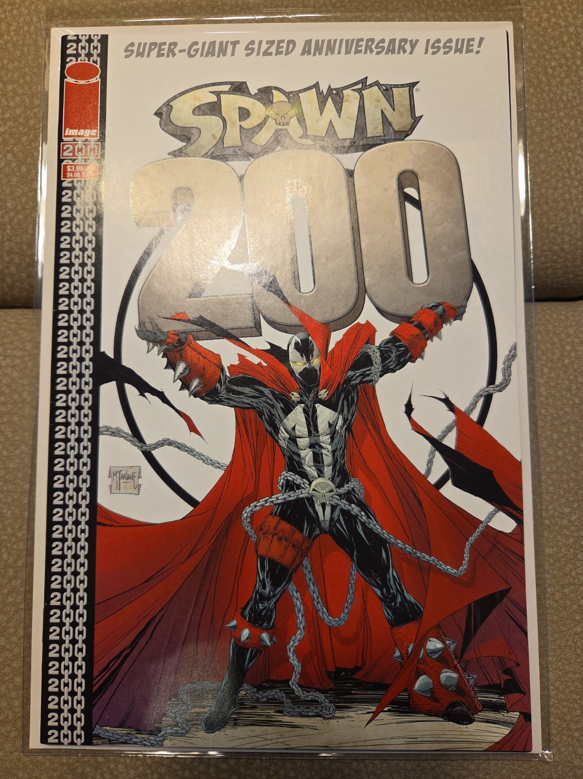SPAWN #200  2011 TODD MCFARLANE KIRKMAN COVER IMAGE COMICS 