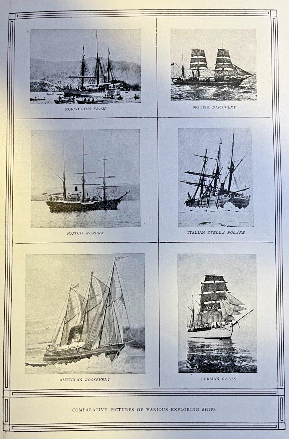 1917 Artic Explorer Robert E Peary Living Off The Country
