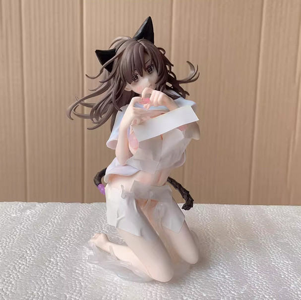 Hot, Anime Pure Shiko Milk Yasu Nao Ver.PVC 1/6 Scale Figure Toy New No Box 17cm