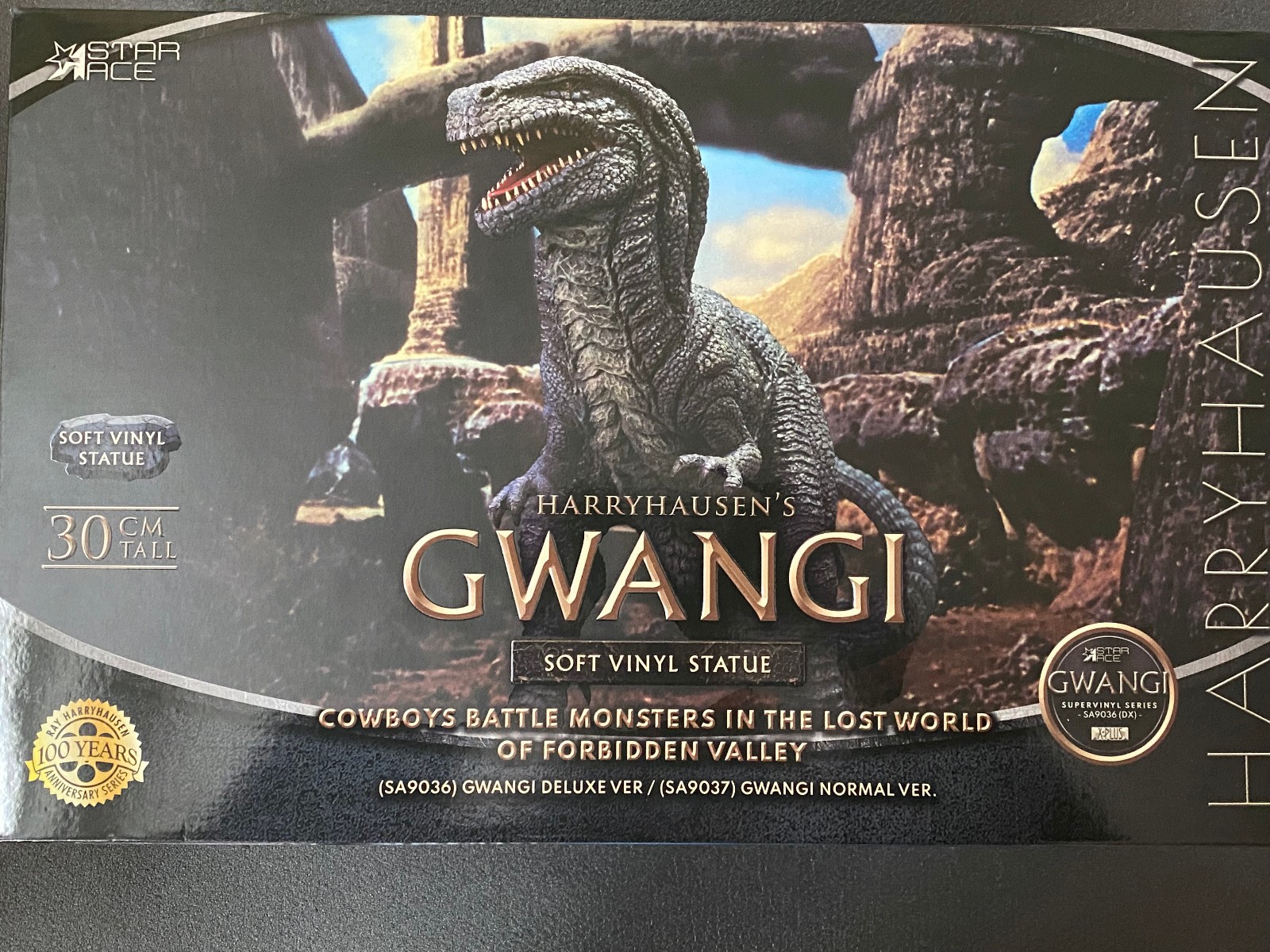 GWANGI Ray Harryhausen 100th Anniversary Deluxe Version SA9036 Star Ace X-PLUS