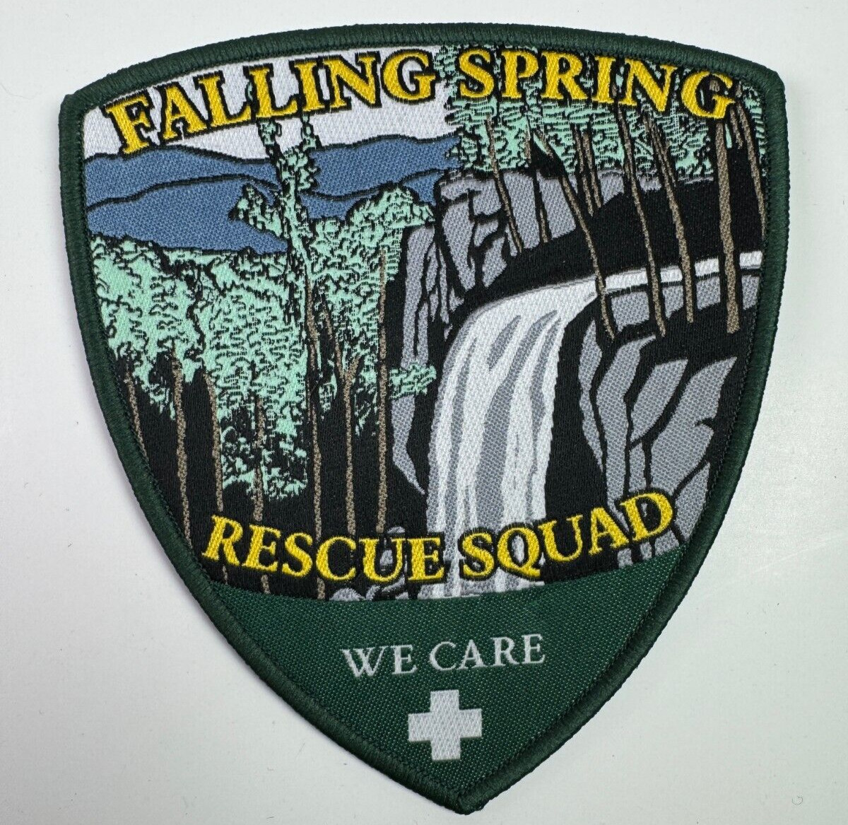 Falling Spring Rescue Squad Virginia VA EMS Paramedic Ambulance Fire Patch C9