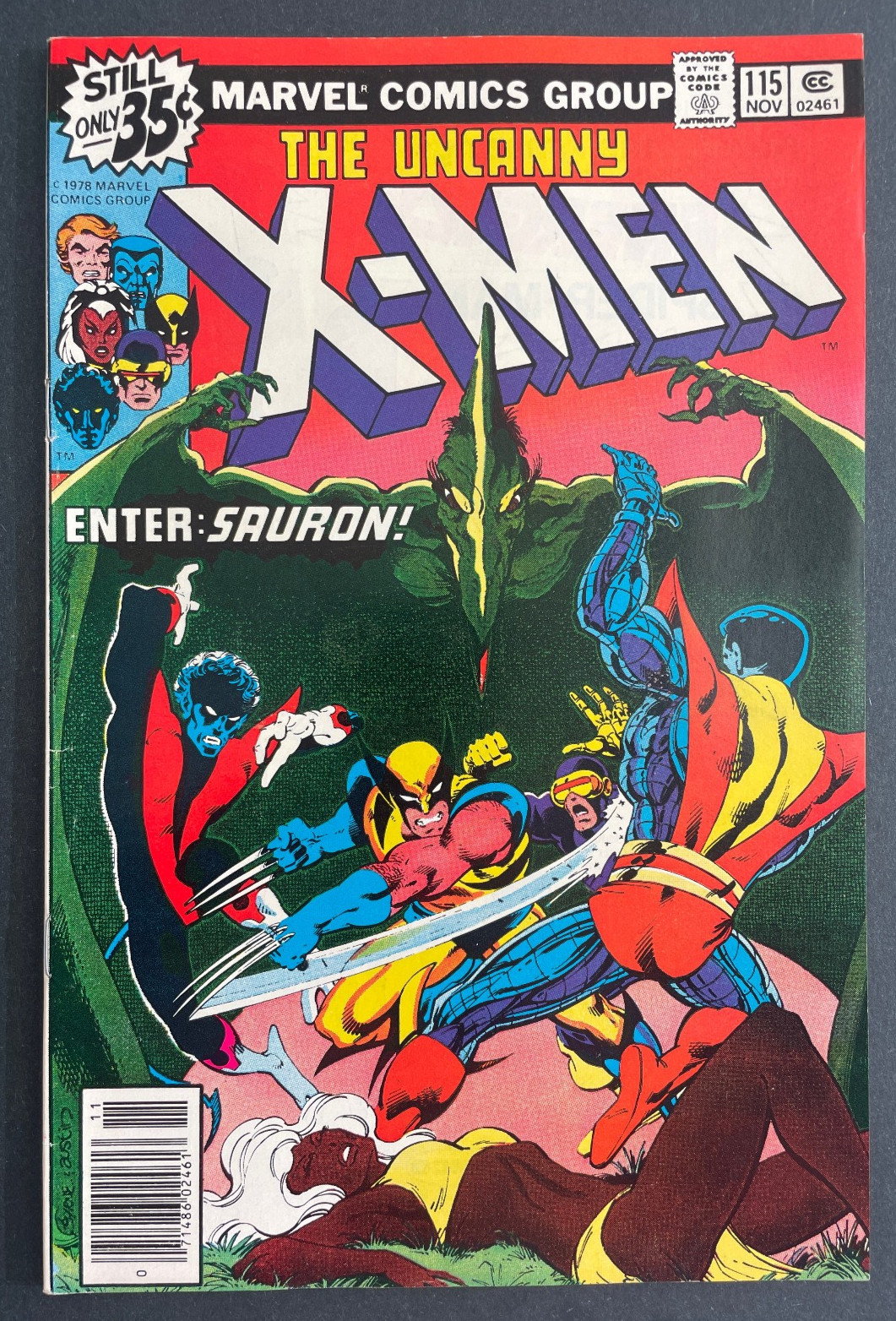 Uncanny X-Men #115 Wolverine Marvel 1978 Comics