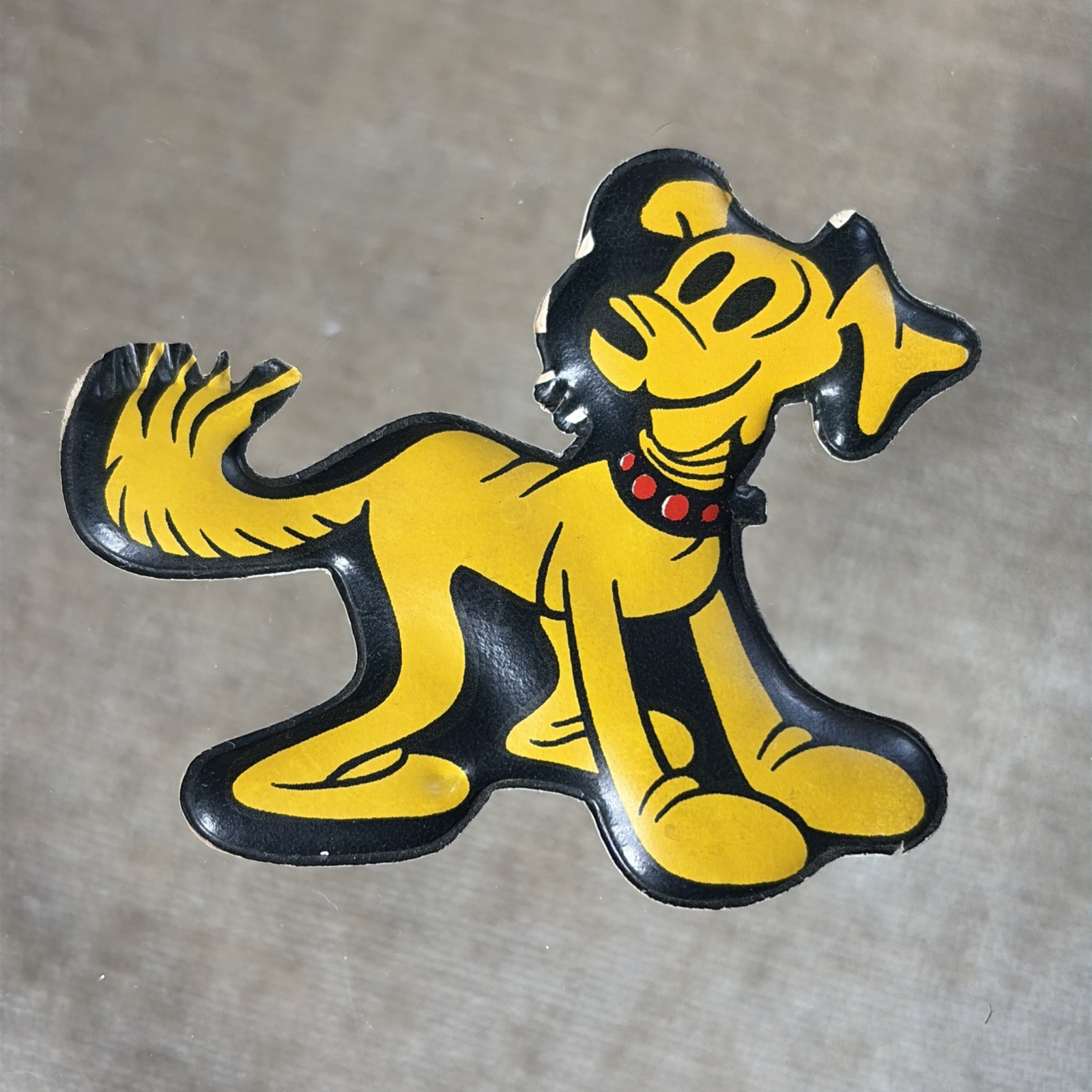 Vintage Li’l Abner Comic Strip Dog Figure Magnet Daisy Mae’s Pooch Soft Plastic
