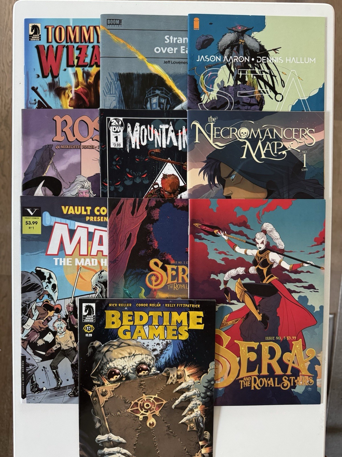 10 BOOK INDEPENDENT LOT - Dark Horse, Boom, Image, IDW, Vault - NM