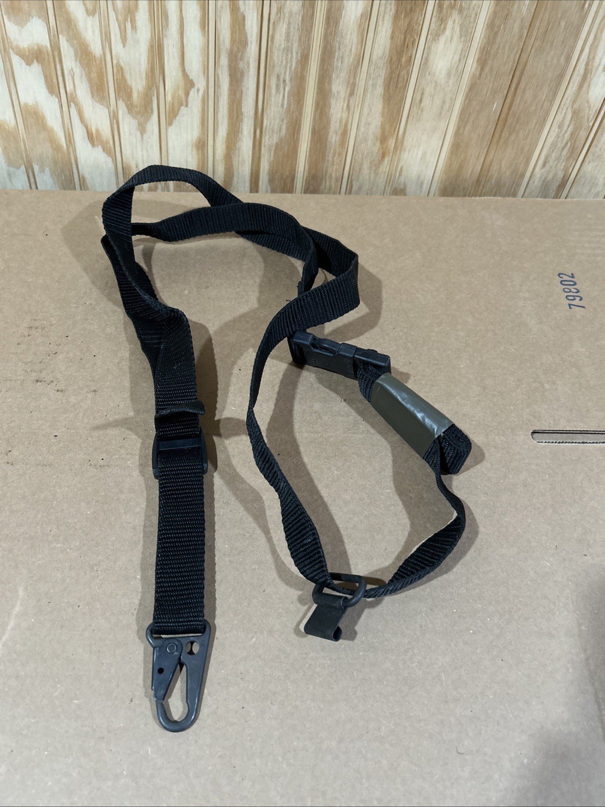 HK Heckler & Koch Small Arms Sling Black Nylon Vintage