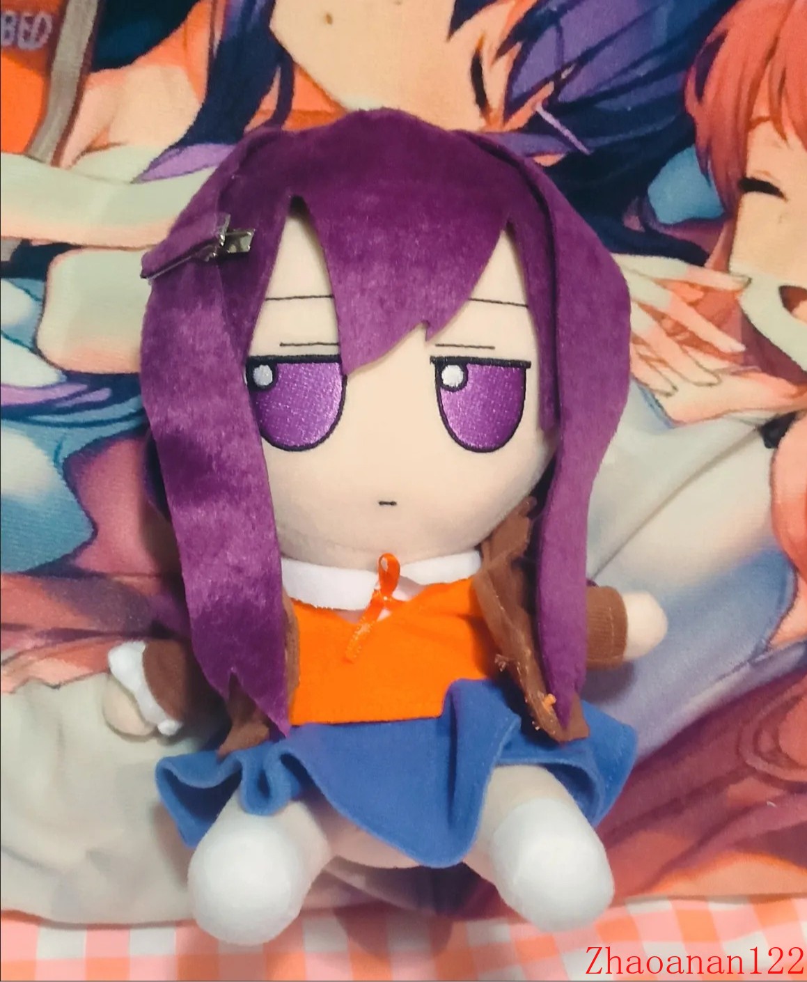 New Doki DDLC Yuri 20cm Fumo Anime Cotton Plush Doll Toy Plush Stuffed Toy