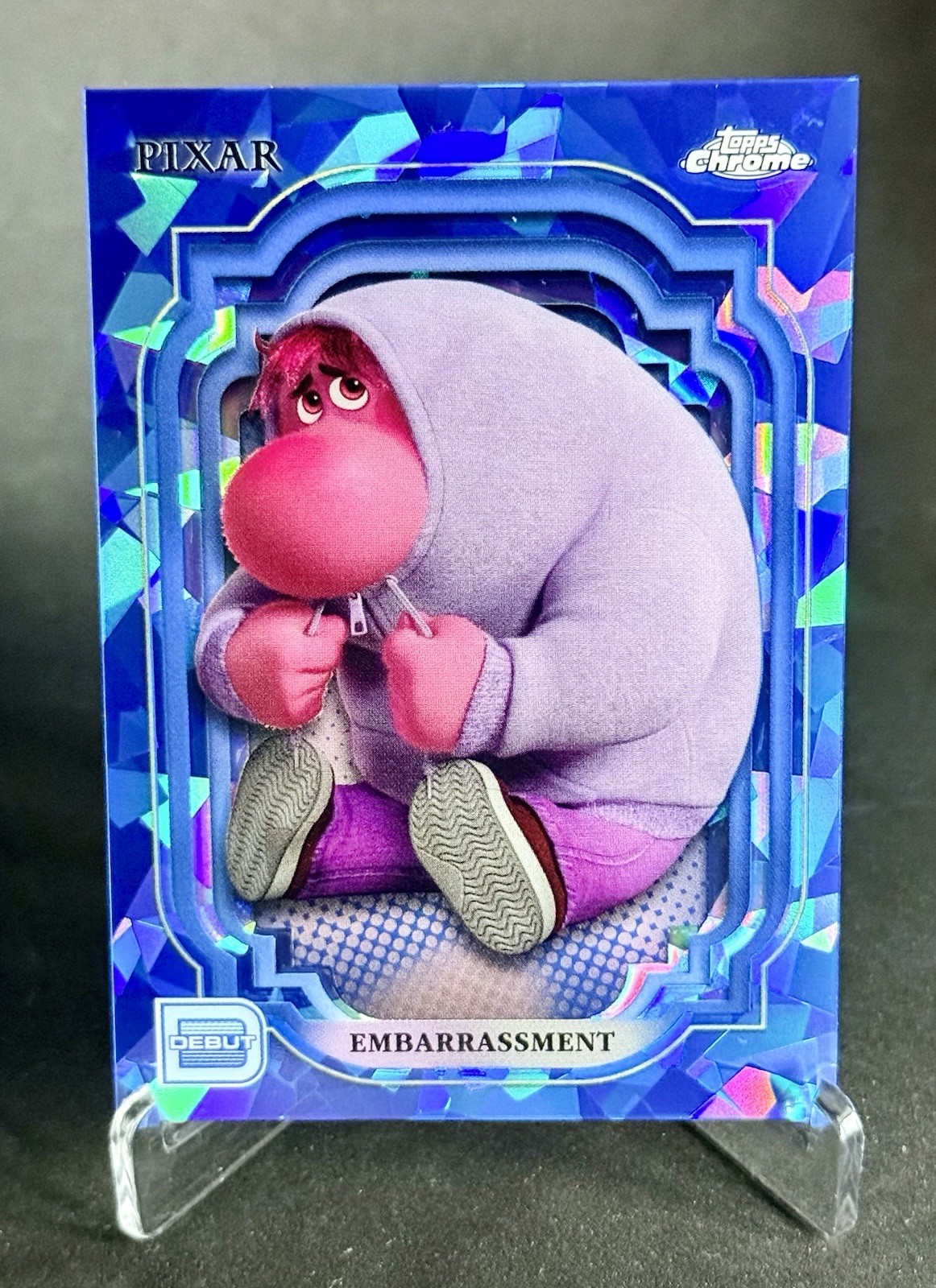 2024 Topps Chrome Disney Sapphire Embarrassment #199 Inside Out 2