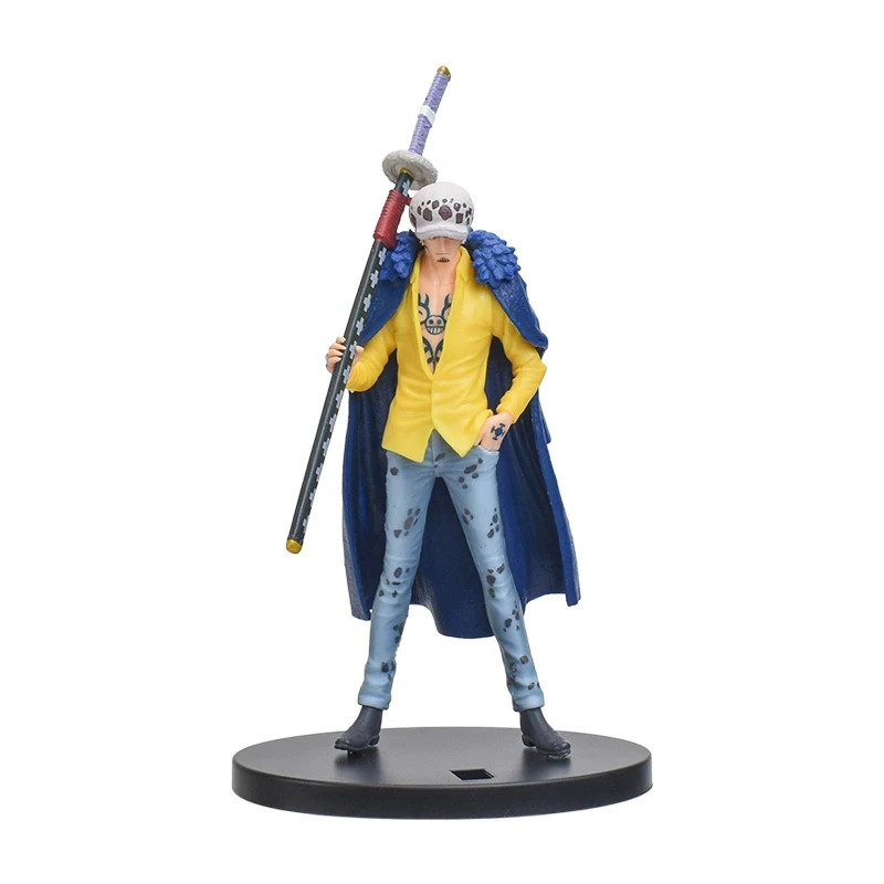 Hot 18cm/7.1nch Anime Figure One Piece DXF Wano Country Trafalgar Law PVC