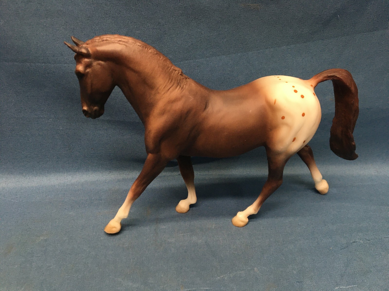 Vintage Breyer Classics #632 Liver Chestnut Appaloosa Sporthorse