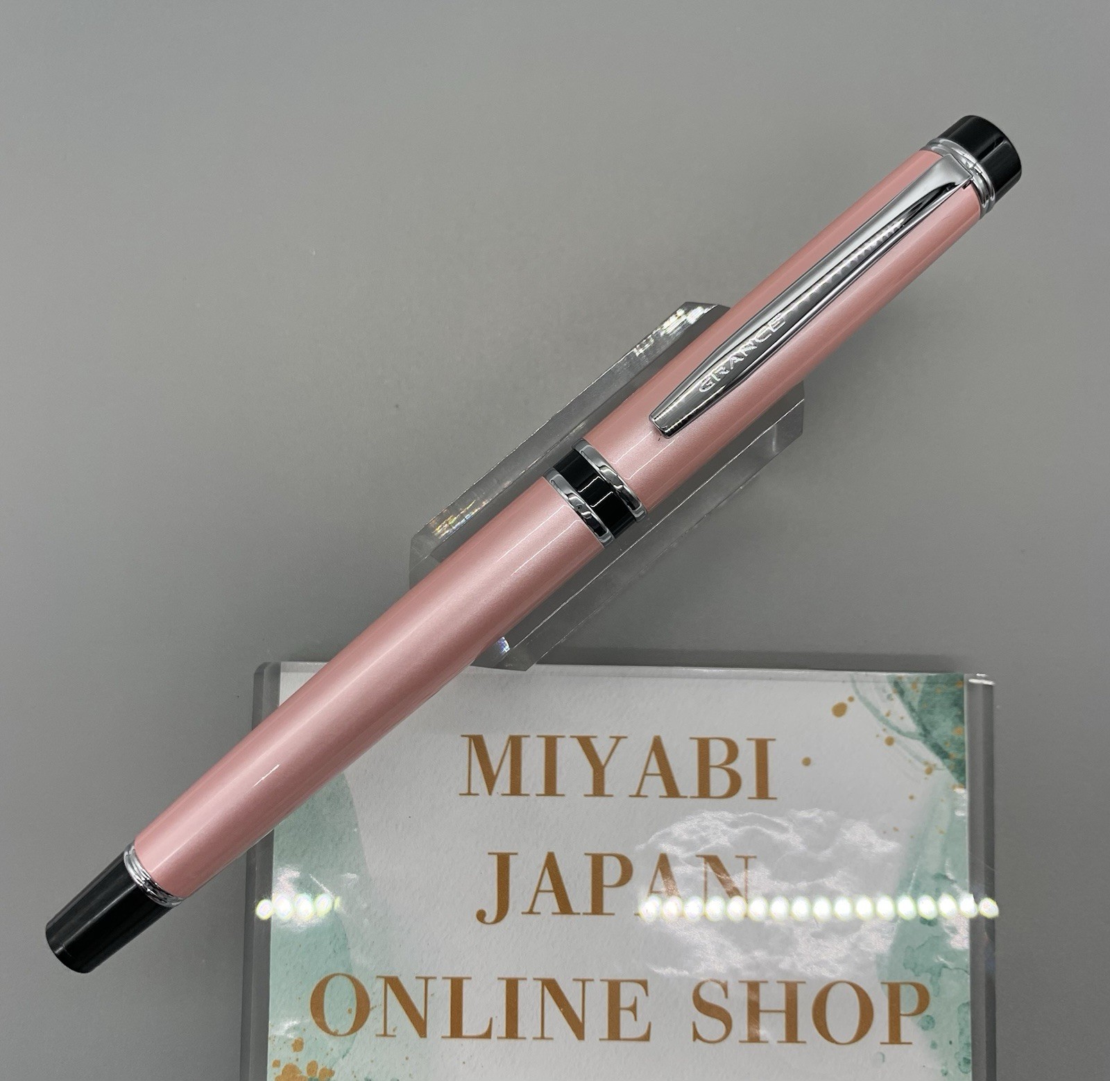 PILOT Grance Fountain Pen Cherry Blossom Special Alloy Steel Fine Nib CON-40 NEW