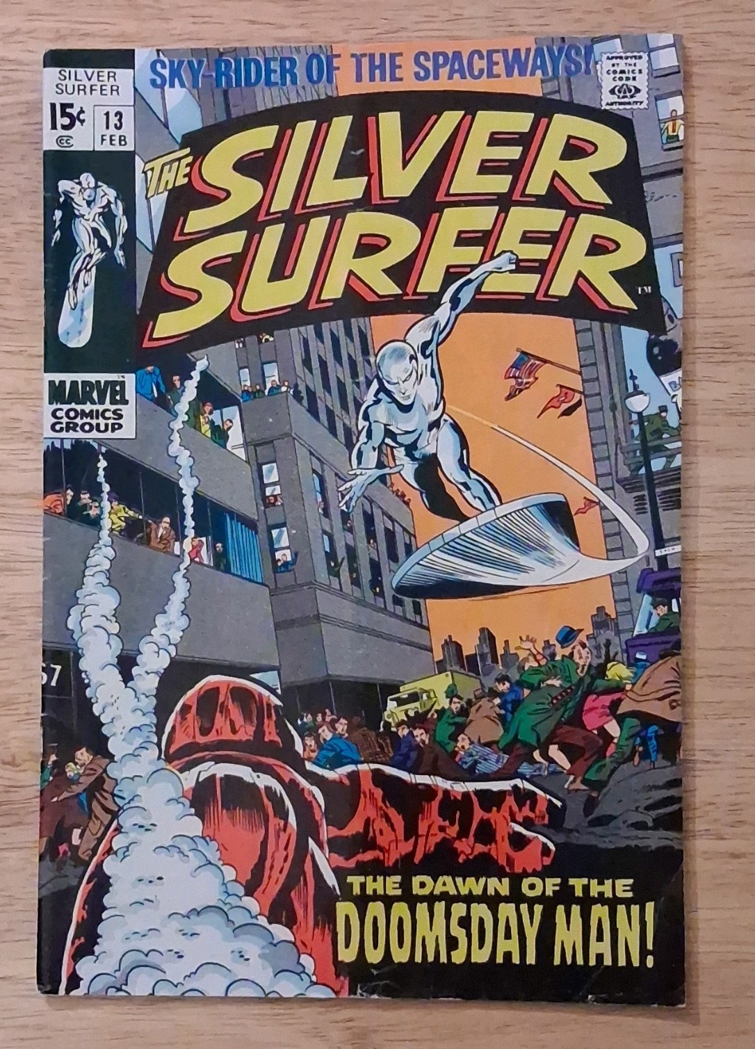  Silver Surfer #13 Marvel Comics February 1970