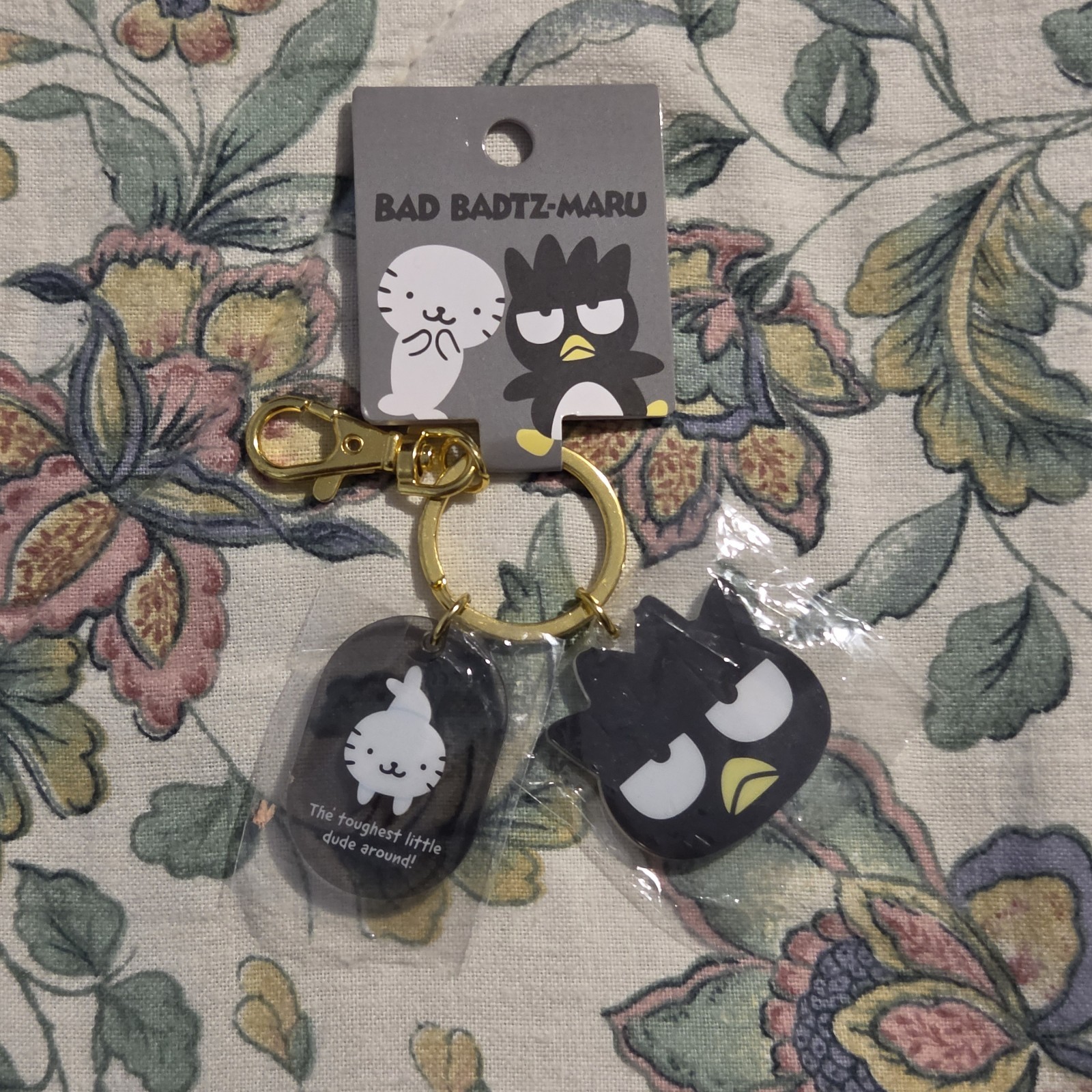 Sanrio Smiles Japan 2023 Bad Badtz Maru 2pc Keychain Bag Backpack Hanger New Tag