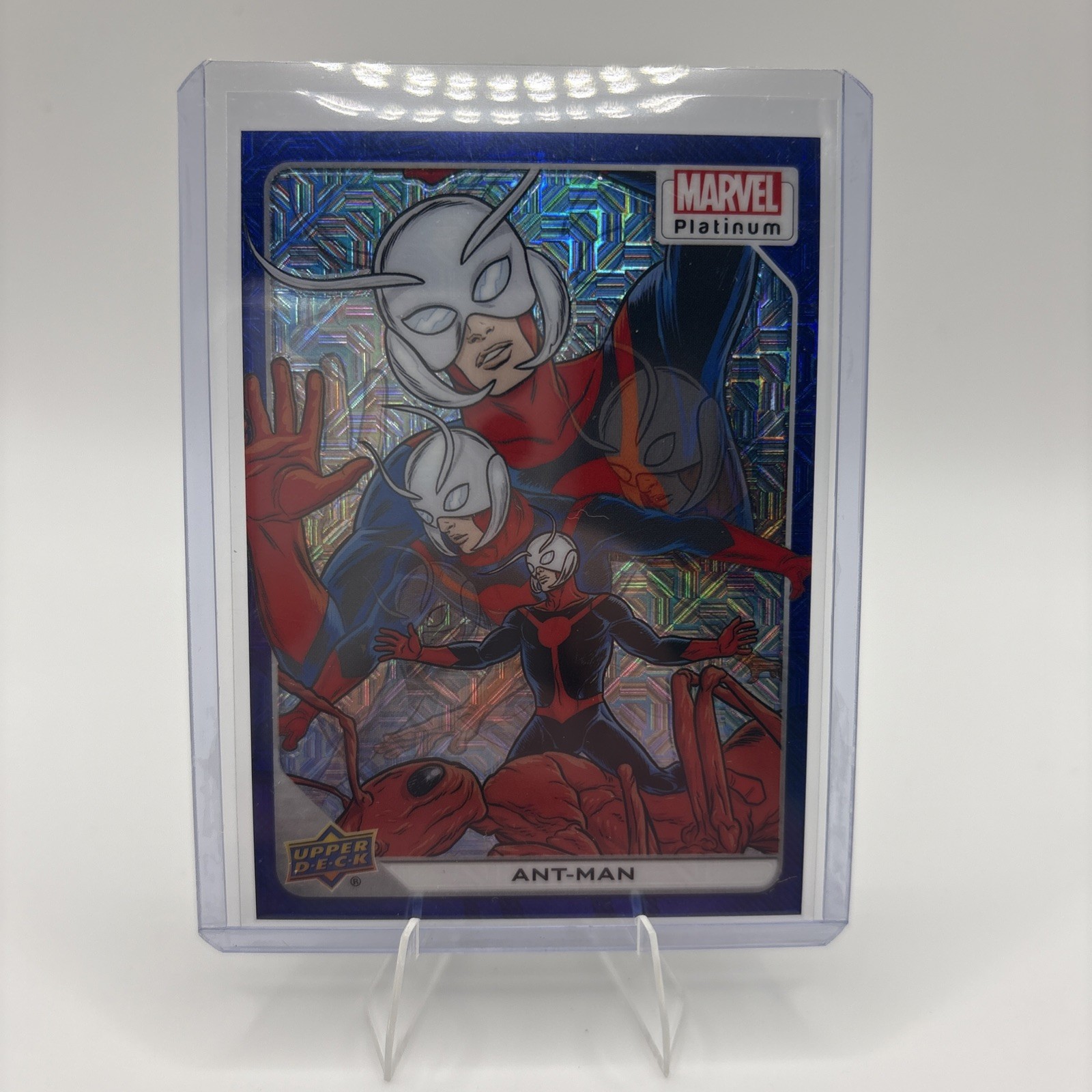 2023 UD Marvel Platinum Ant-Man Blue Traxx /499 #98 SSP