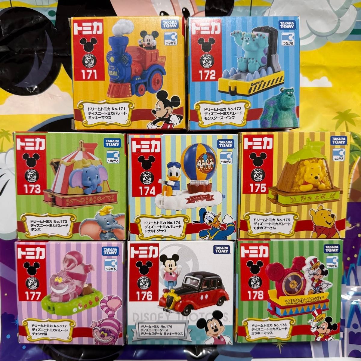Dream Tomica Disney Tomica Parade 8 types set bulk sale