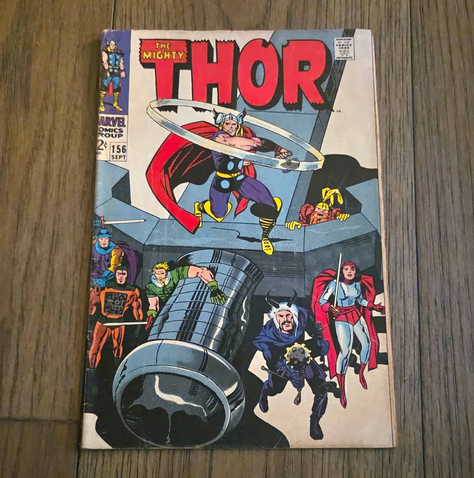 Marvel Comics The Mighty Thor #156 Silver Age Single Issue English