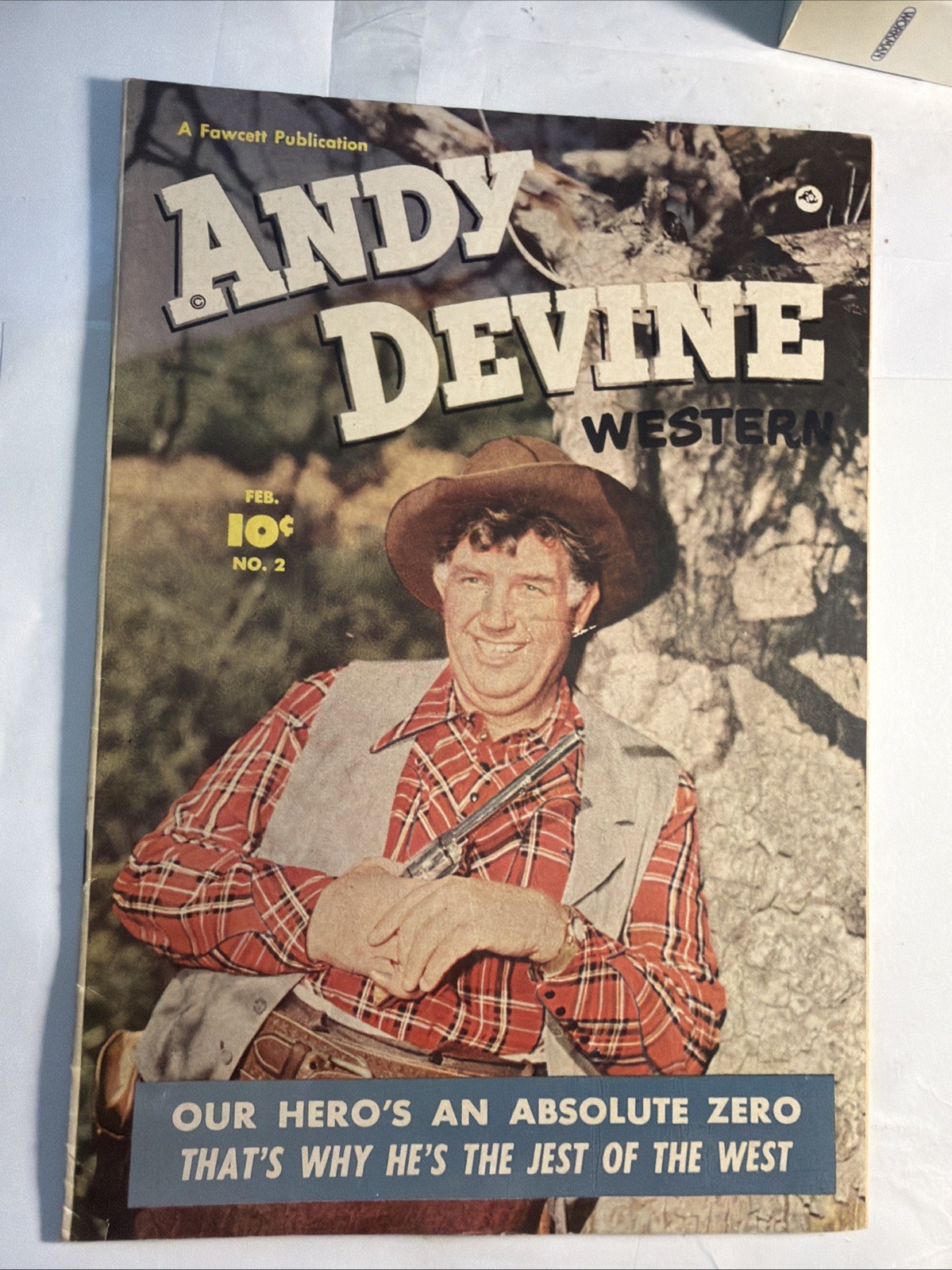 Andy Devine Western--#2--1951--COMIC BOOK--Fawcett--FN