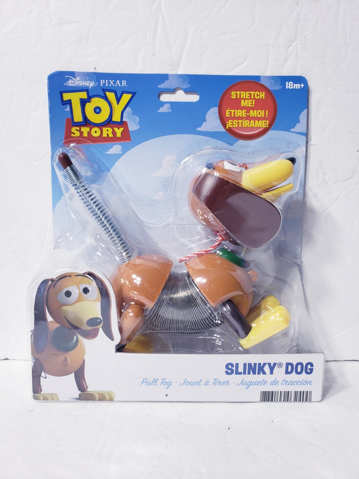 Just Play Toy Story Slinky Dog Pull Toy Stretch Me Action Figure