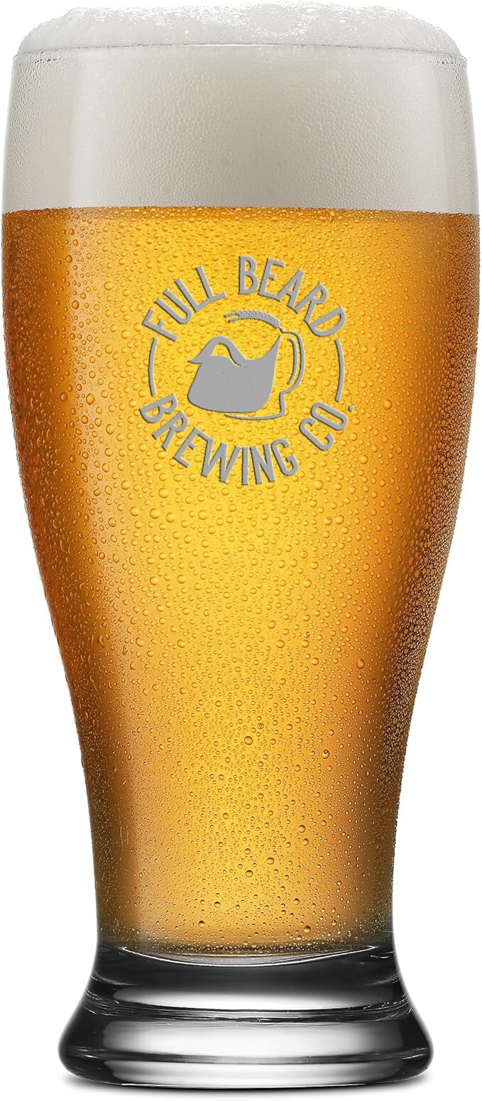 FULL BEARD BREWING CO. Beer Glass