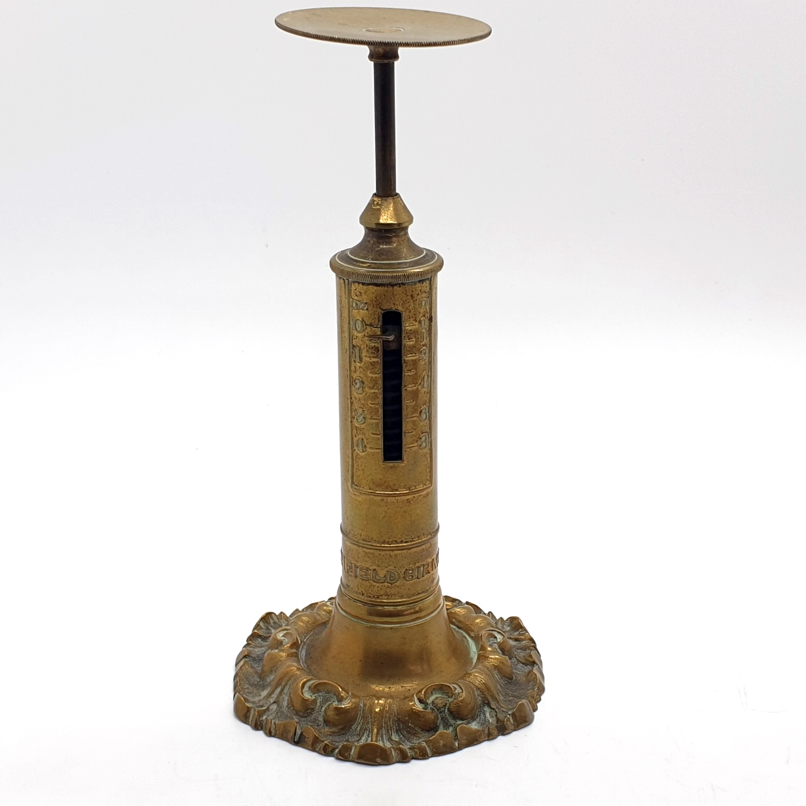 Antique Postal Scale Spring Balance R W Winfield Birmingham