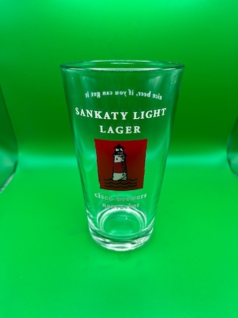 Cisco Brewers Nantucket Island Beer Flight Glass Collectors Item Red star Sankat