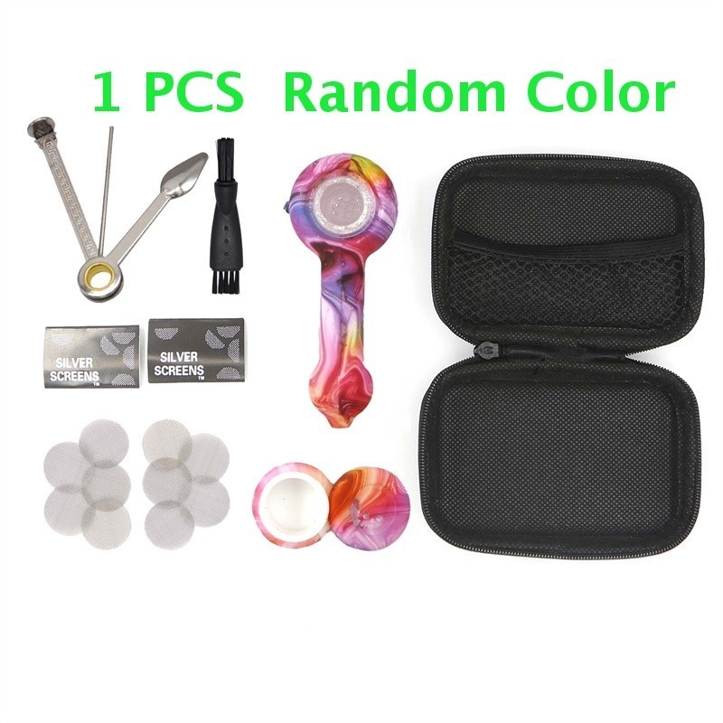4.37-Inch Silicone Tubing Set, Cap, Cleaning Tool & Storage Box Included, 1PC
