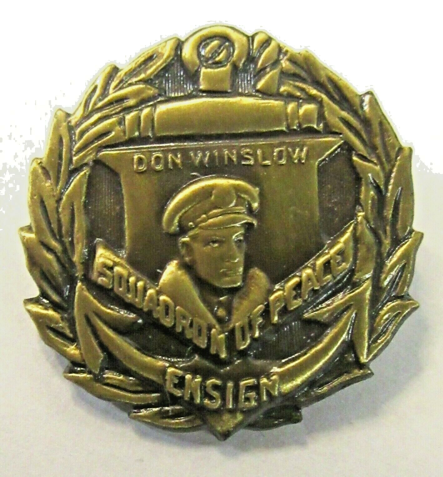 reissue 1939 Don Winslow NAVY SQUADRON PEACE ENSIGN Kellogg\'s radio premium fl1