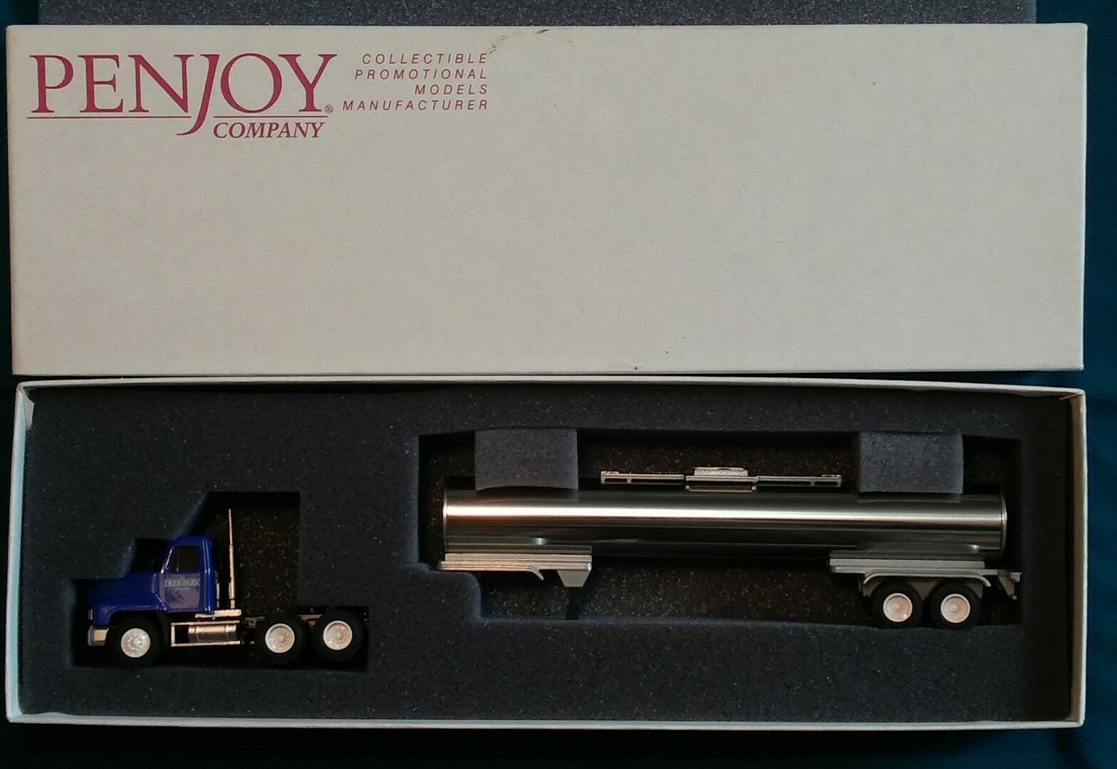 NIB - PENJOY DEER PARK Natural Spring Water (MACK) Tanker Truck - 