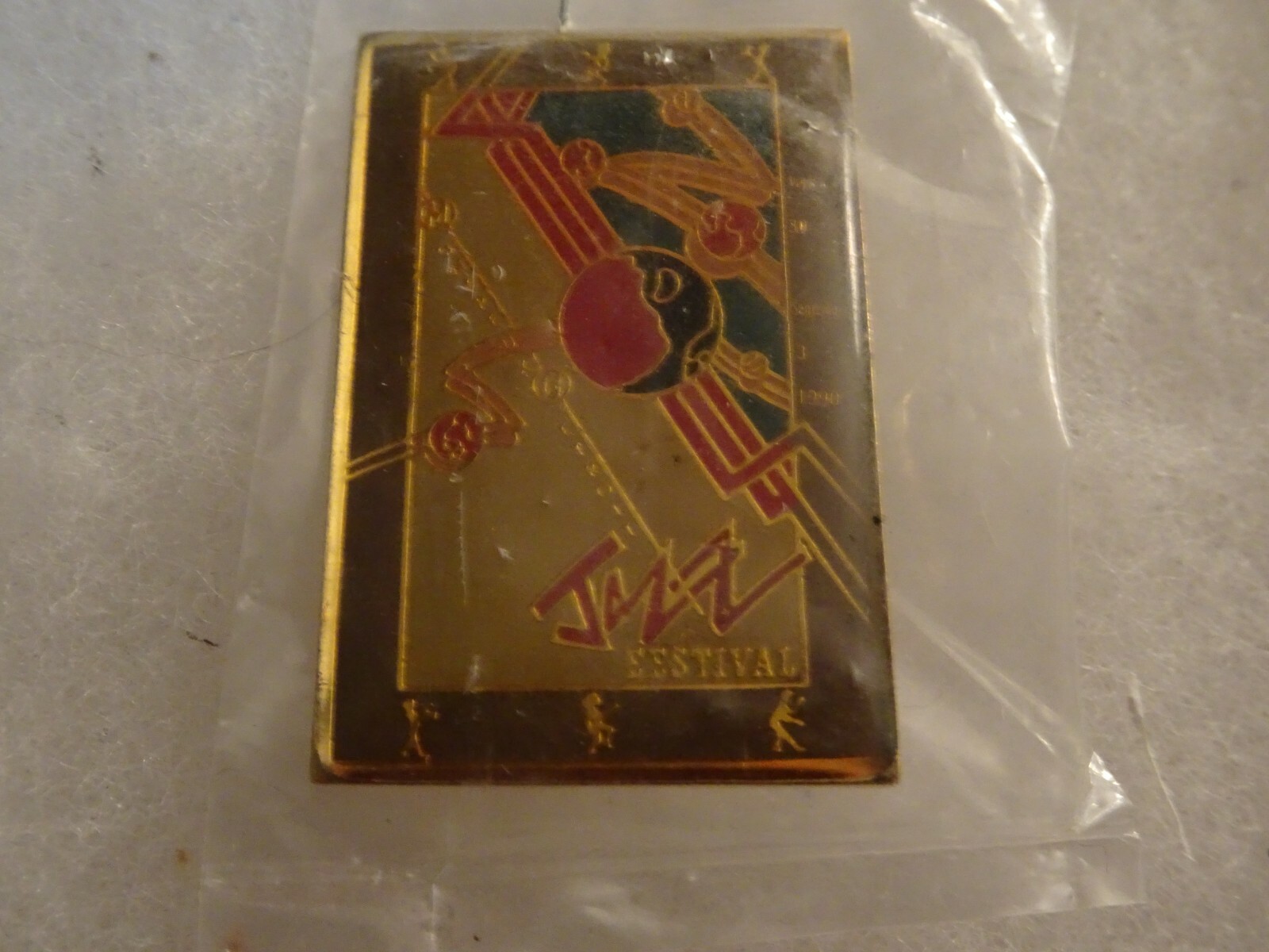 Vintage 18th Montreux-Detroit International Jazz Festival 1998 lapel pin