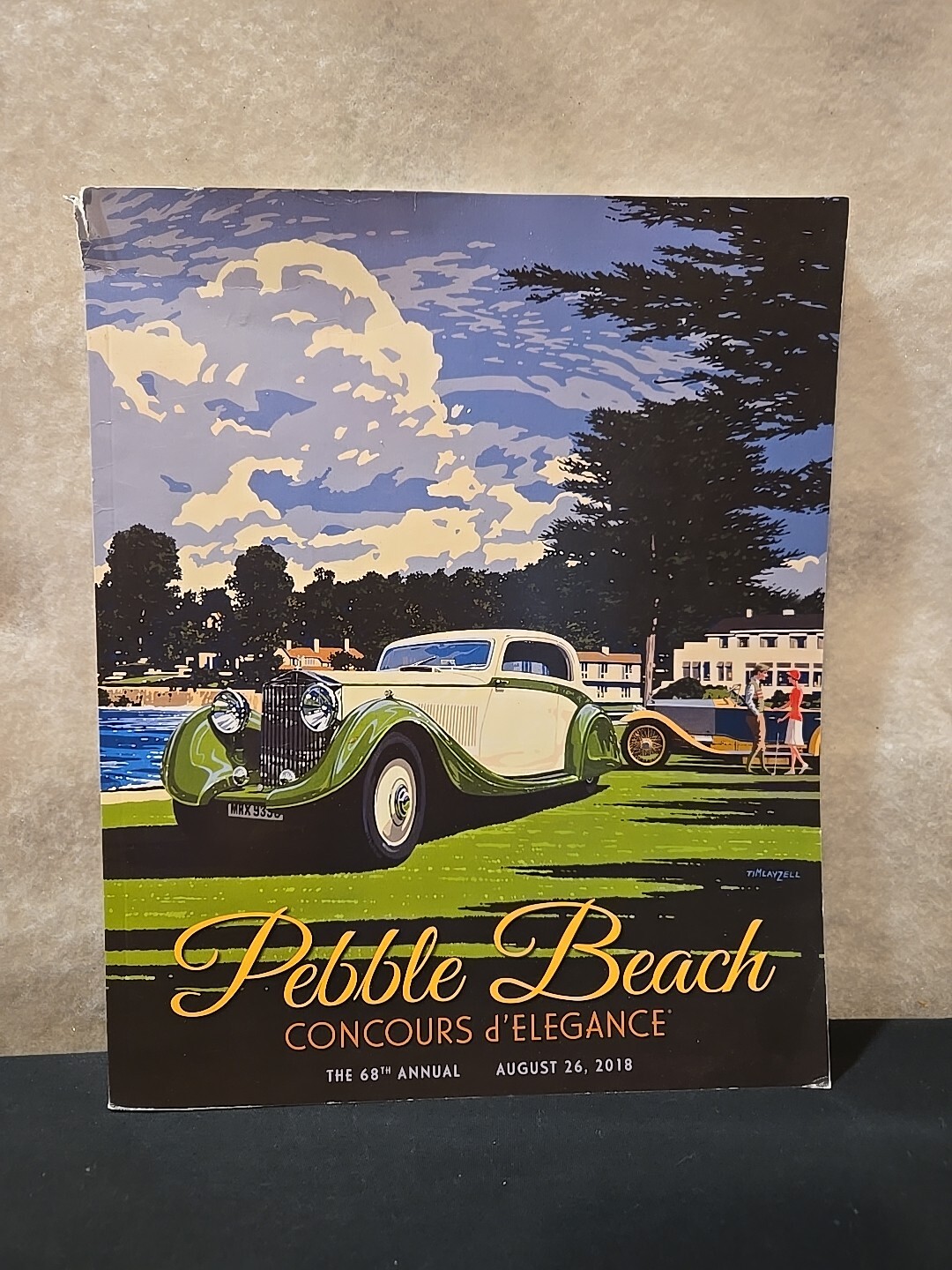 Pebble Beach Concours d\'Elegance 2018 Program Magazine Concourse