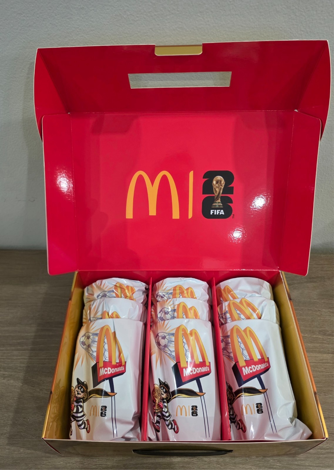 2026 McDonald’s FIFA World Cups (FULL SET) Limited Edition Collectible w/ Case