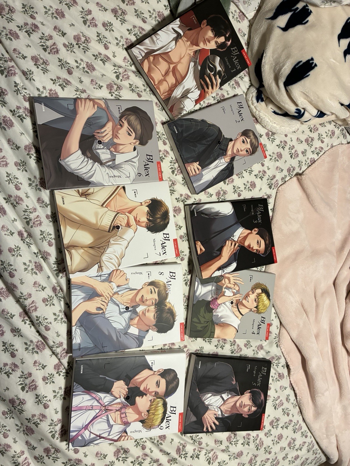 Full BJ Alex Set. Complete Series 1-9. Complete Set. Good Condition In English