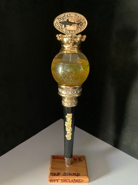 🔥🔥 RARE Dogfish Head Tap Handle Pimp Cane Crown Jewel Craft Brewing Holy Grail