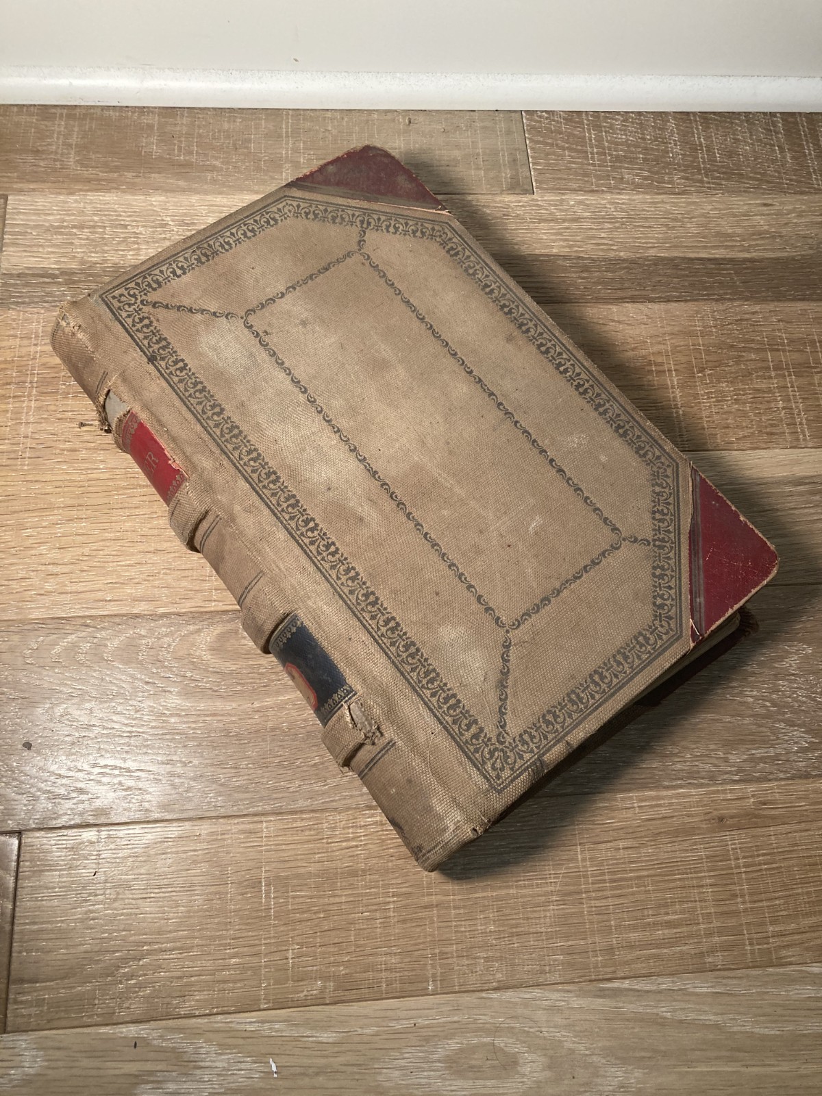Antique 1906 Handwritten Ledger Book Vernon's Special Flat Opening Blank Books 