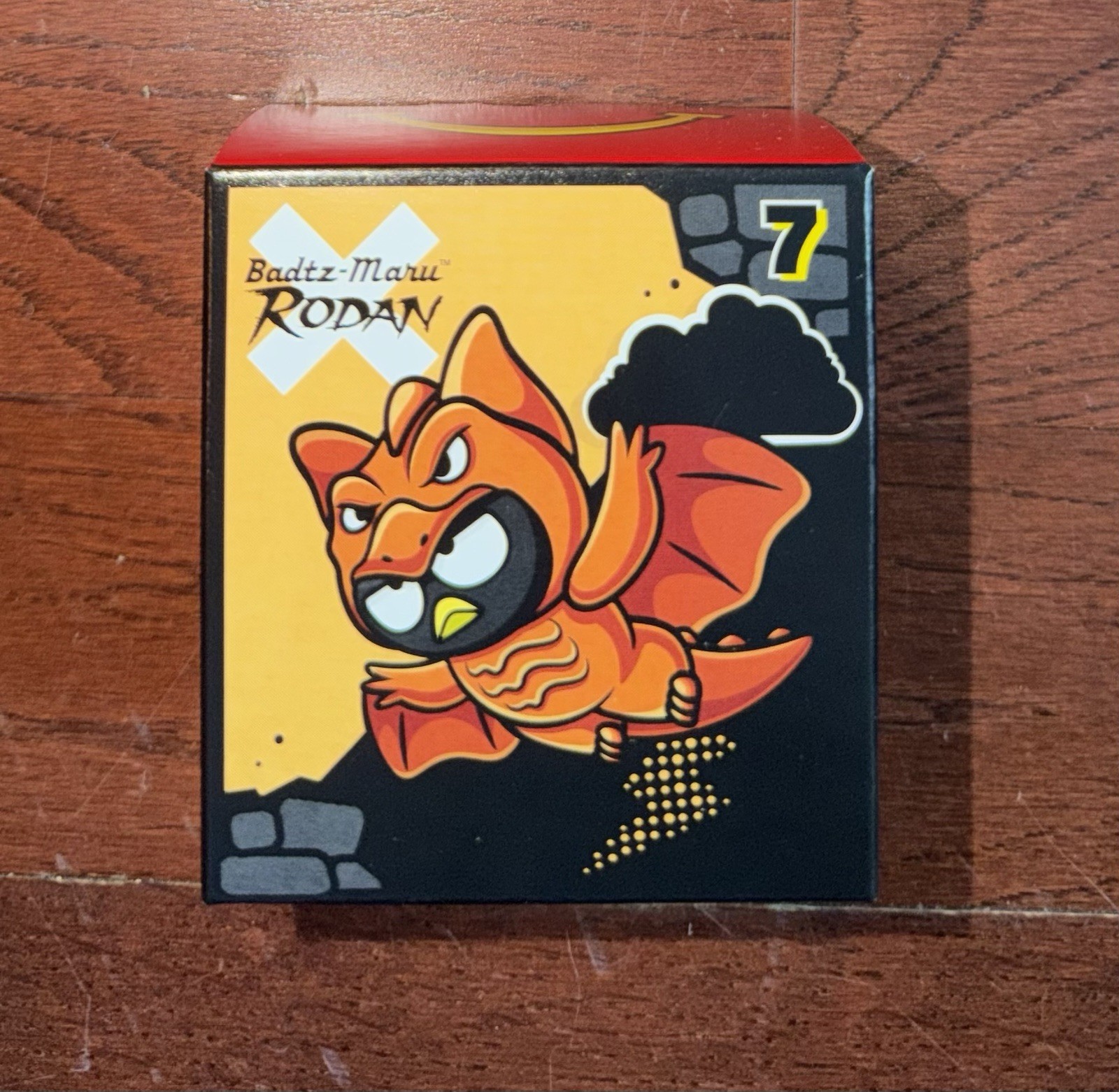 2026 McDonald’s Cute Meets Kaiju Happy Meal Toy #07 - Badtz Maru/Rodan