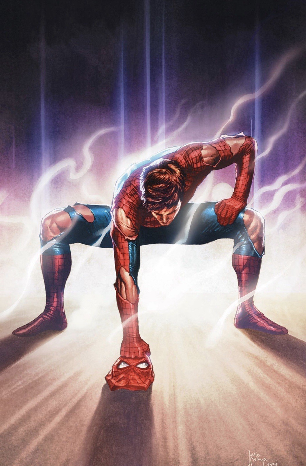 AMAZING SPIDER-MAN #1000 MICO SUAYAN NYCC EXCLUSIVE VIRGIN VARIANT PRE SALE