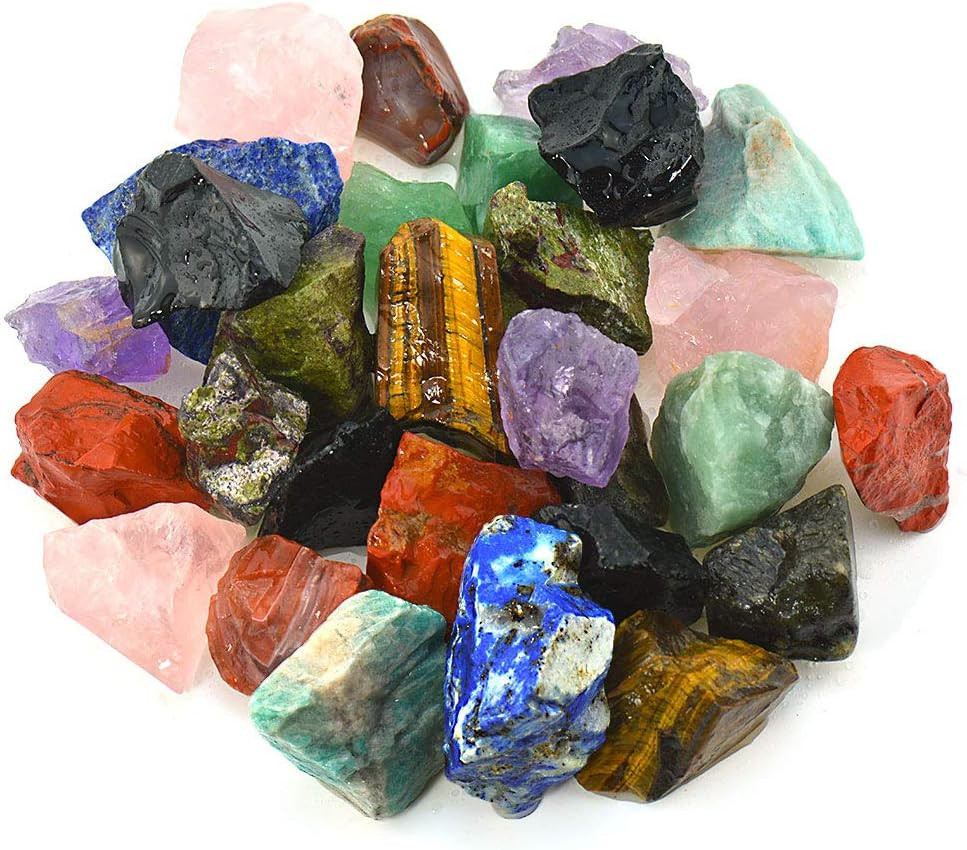 1 Lb Bulk Rough Madagascar Stones Mix Large 1